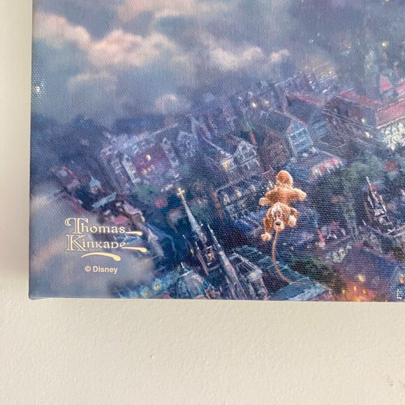 Tinker Bell And Peter Pan Fly To Neverland 16x31 - Picture 3 of 11